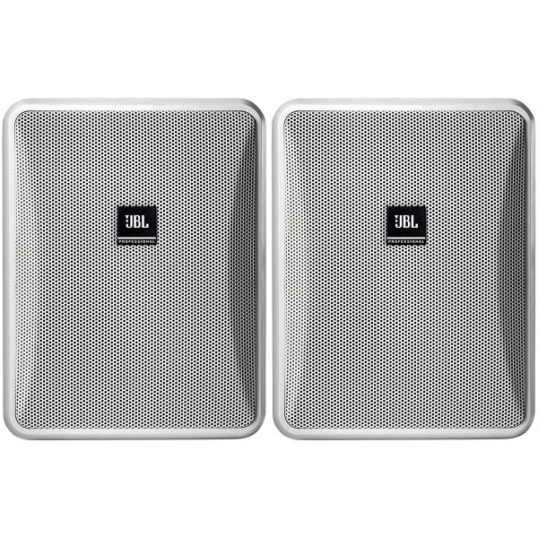 Main product image for JBL Control 25-1-WH 5" 2-Way Indoor/Outdoor Speaker Pair 70V / 100V / 8 Ohm - White246-8544